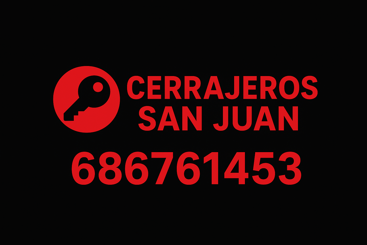 Cerrajeros San Juan 686761453