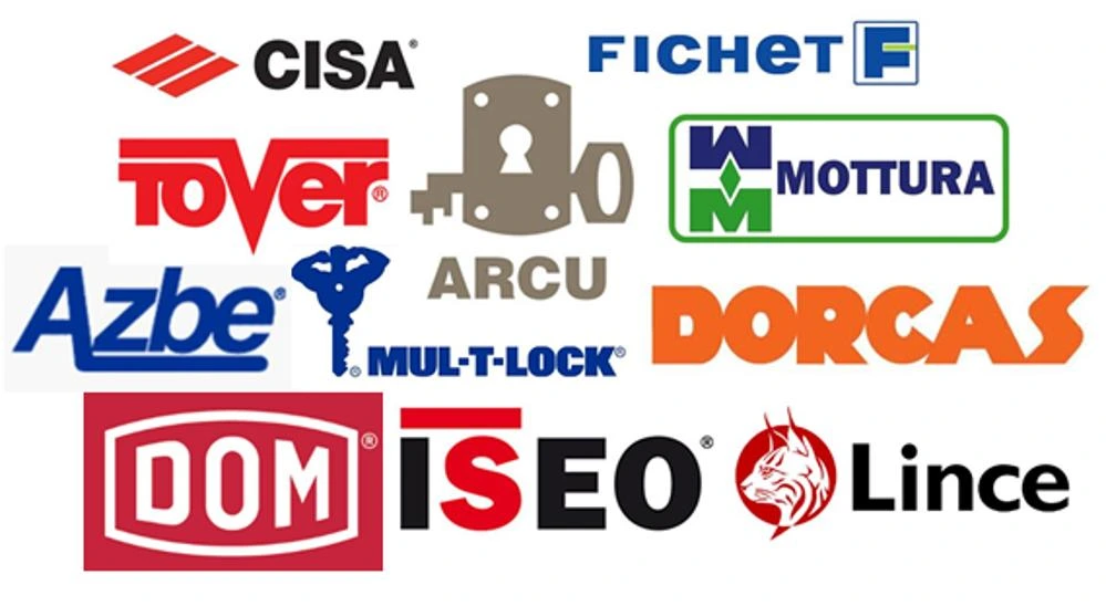 Logotipos de fabricantes representativos